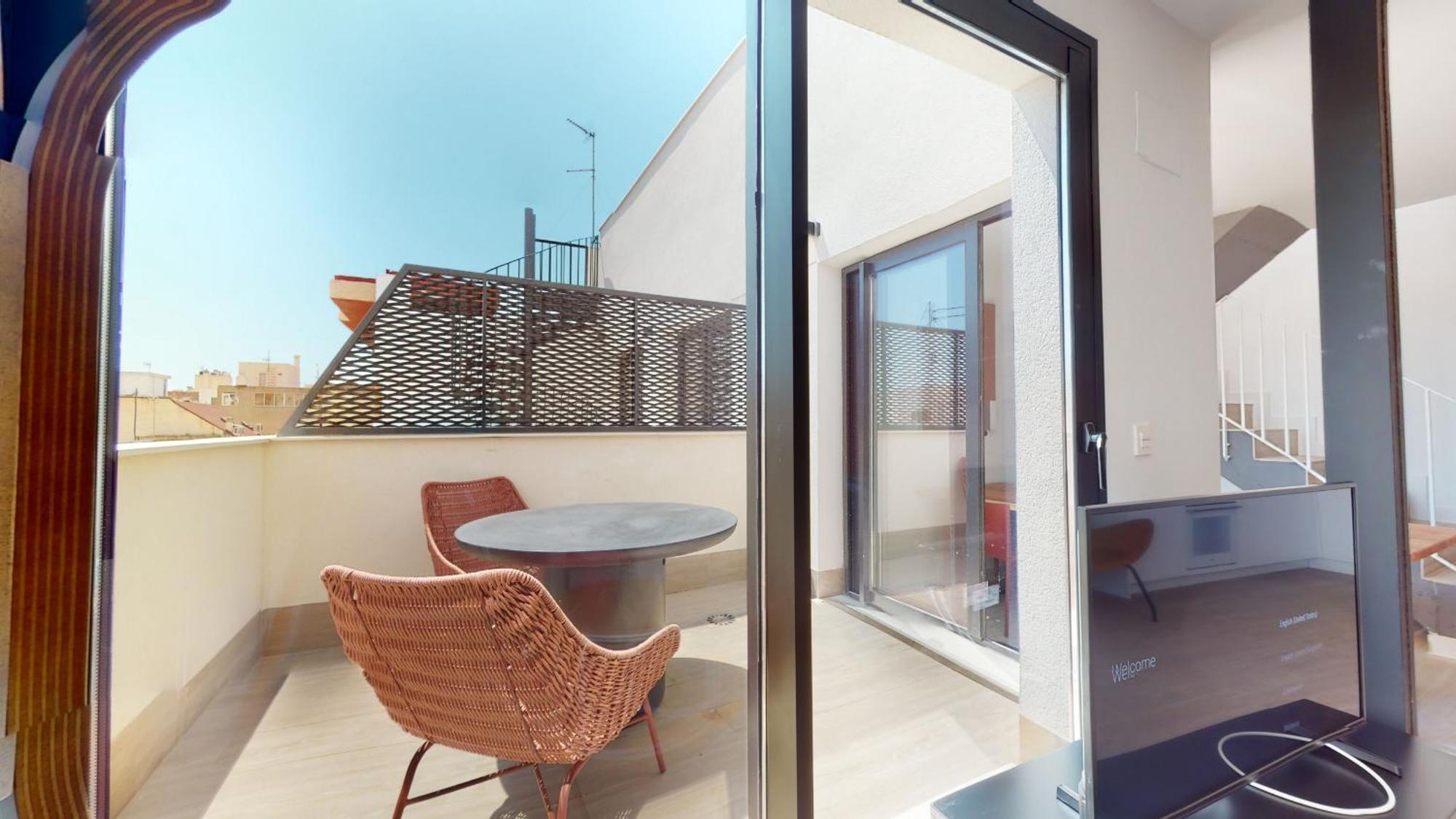 Alicante Colorful Penthouse Center 5A Eksteriør billede